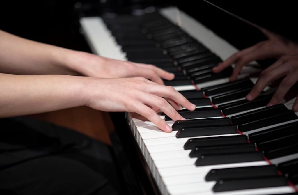 piano close up